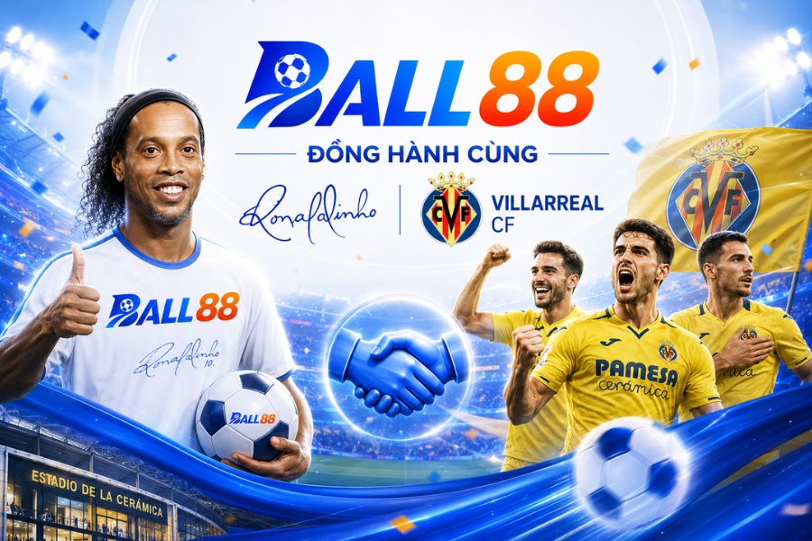 Ball88 có gương mặt đại diện đình đám Ronaldinho