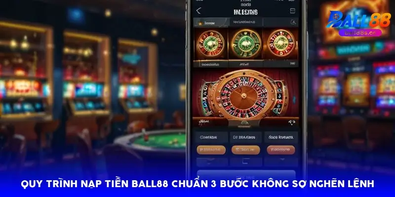 Quy trình nạp tiền Ball88 chuẩn 3 bước không sợ nghẽn lệnh Quy trình nạp tiền Ball88 chuẩn 3 bước không sợ nghẽn lệnh