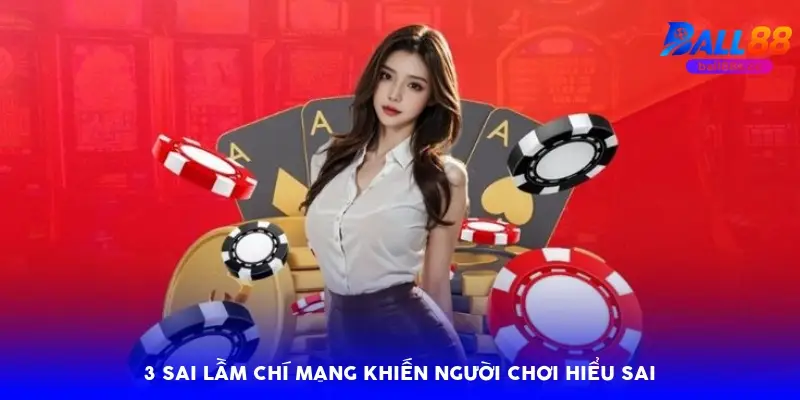 3 sai lầm chí mạng khiến người chơi hiểu sai 3 sai lầm chí mạng khiến người chơi hiểu sai